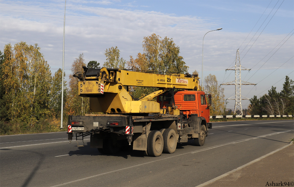 Красноярский край, № Е 169 НТ 124 — КамАЗ-53215-15 [53215R]