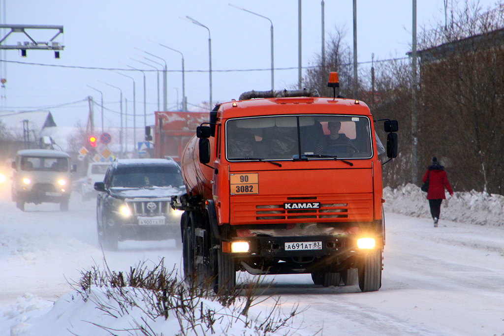 Ненецкий автономный округ, № А 691 АТ 83 — КамАЗ-53215-15 [53215R]