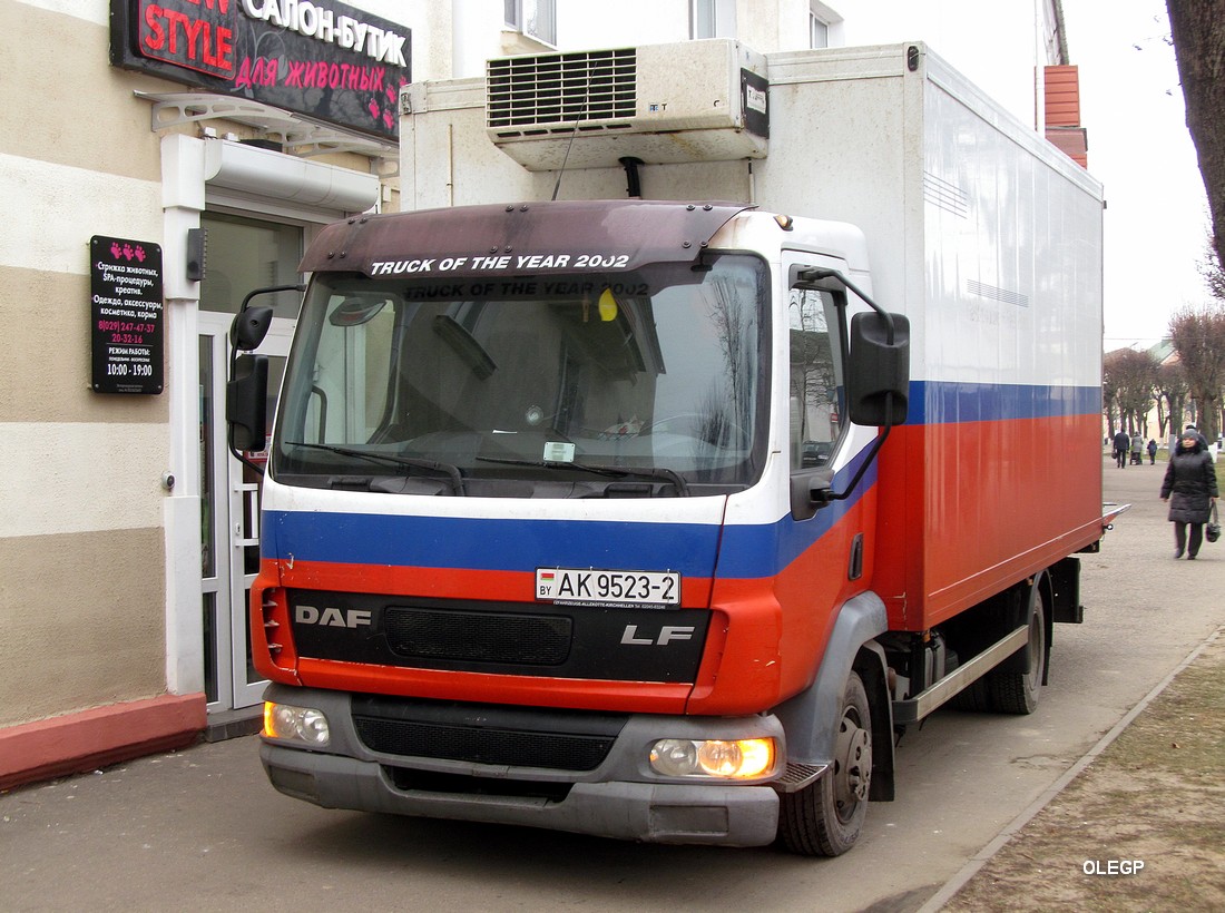 Витебская область, № АК 9523-2 — DAF LF45 FA