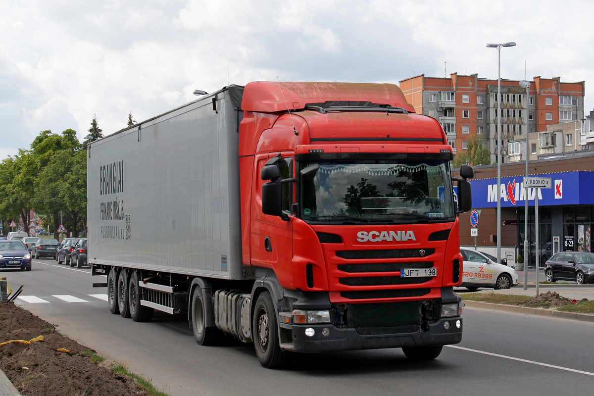 Литва, № JFT 138 — Scania ('2009) R400