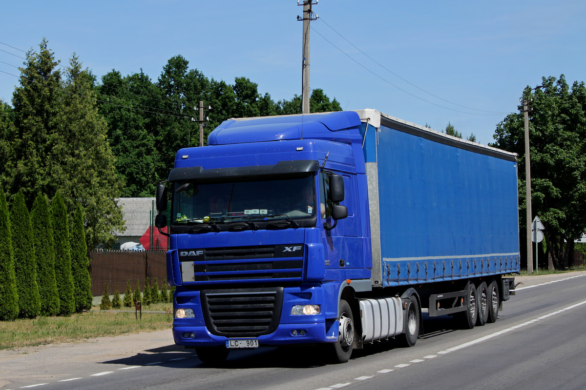 Латвия, № LC-901 — DAF XF105 FT