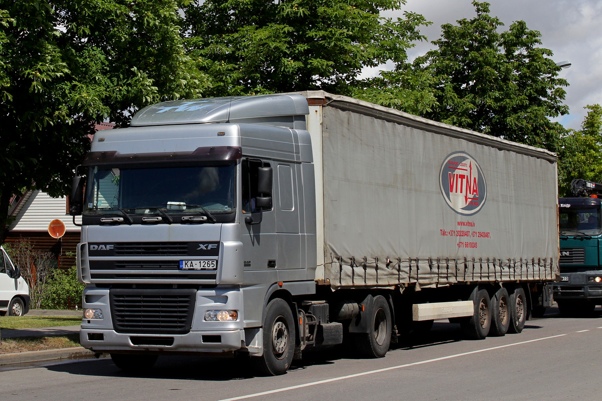 Латвия, № KA-1265 — DAF XF95 FT