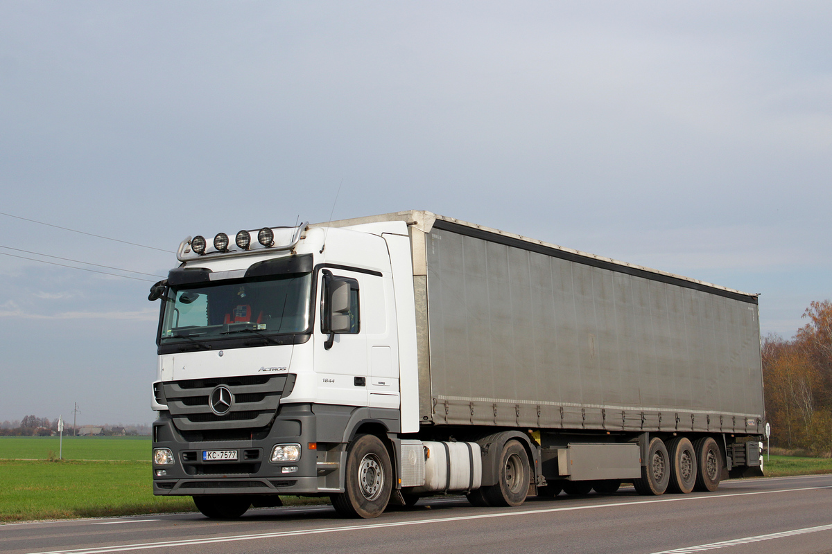 Латвия, № KC-7577 — Mercedes-Benz Actros ('2009) 1844