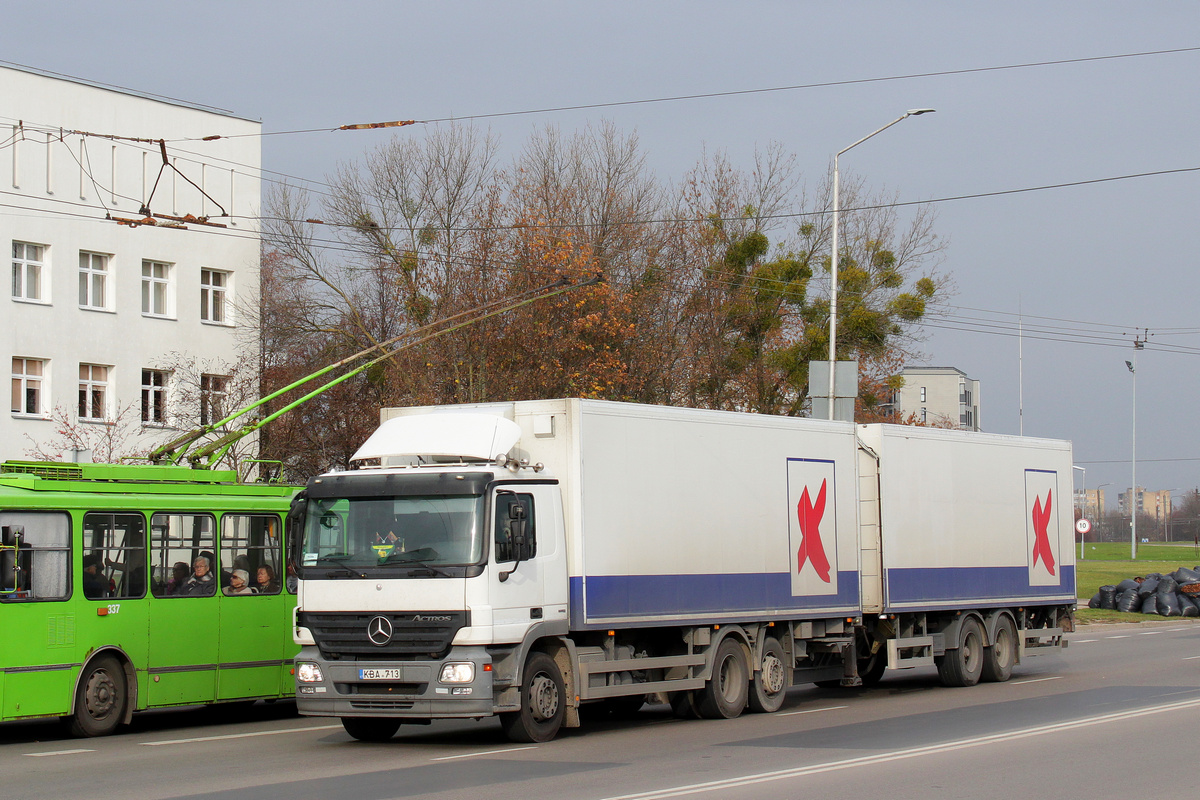 Литва, № KBA 713 — Mercedes-Benz Actros ('2003) 2536