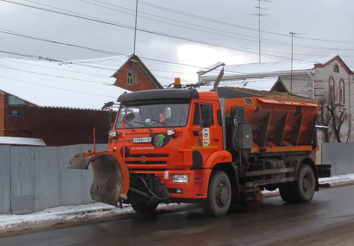 Калужская область, № О 958 РУ 40 — КамАЗ-53605-A5