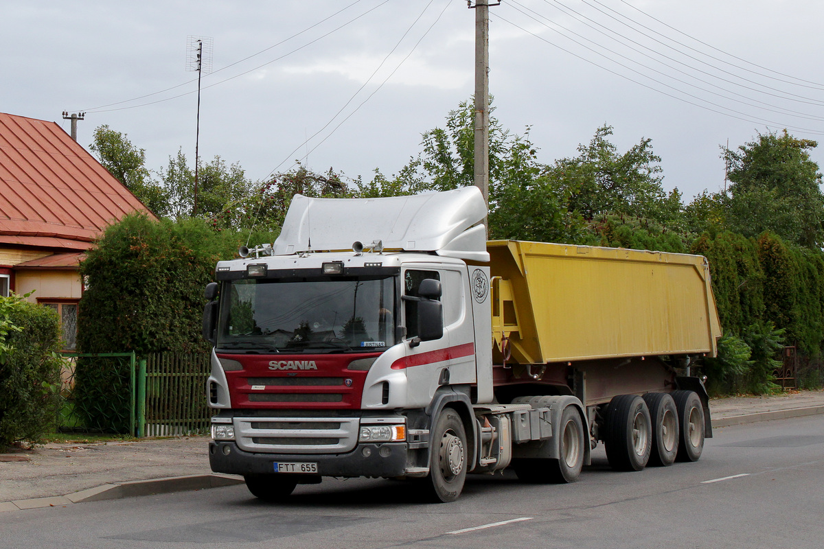 Литва, № FTT 655 — Scania ('2004) P420