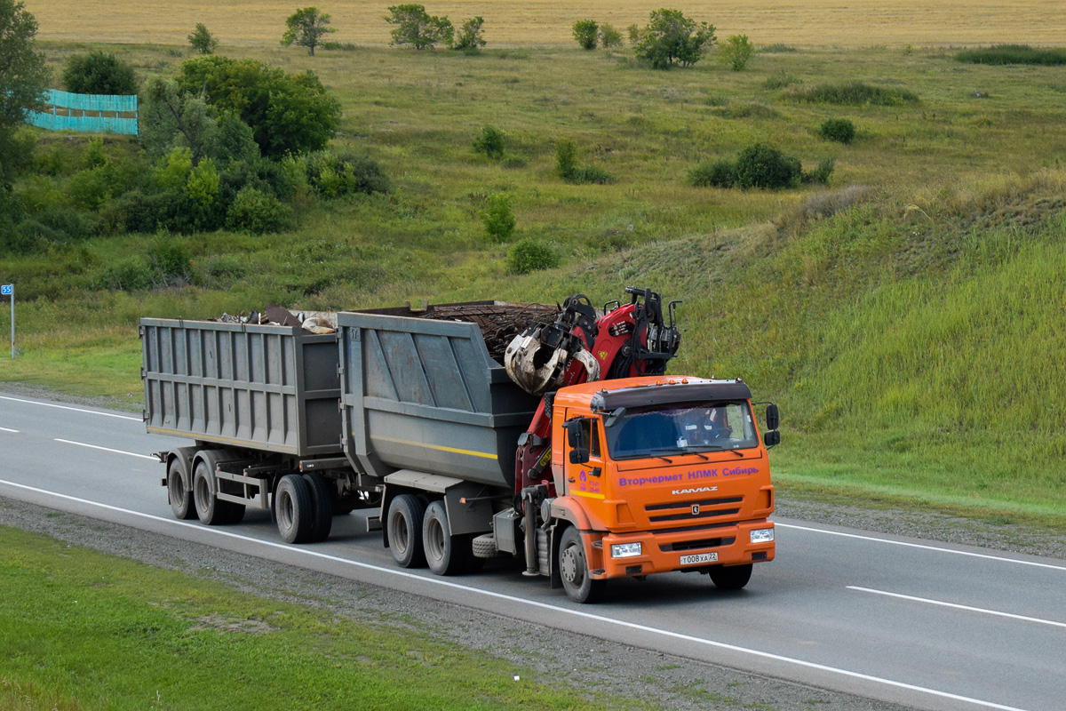 Алтайский край, № Т 008 ХА 22 — КамАЗ-65115-50