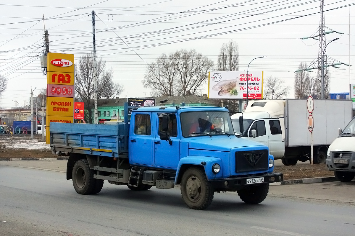 Саратовская область, № А 912 КС 164 — ГАЗ-3309