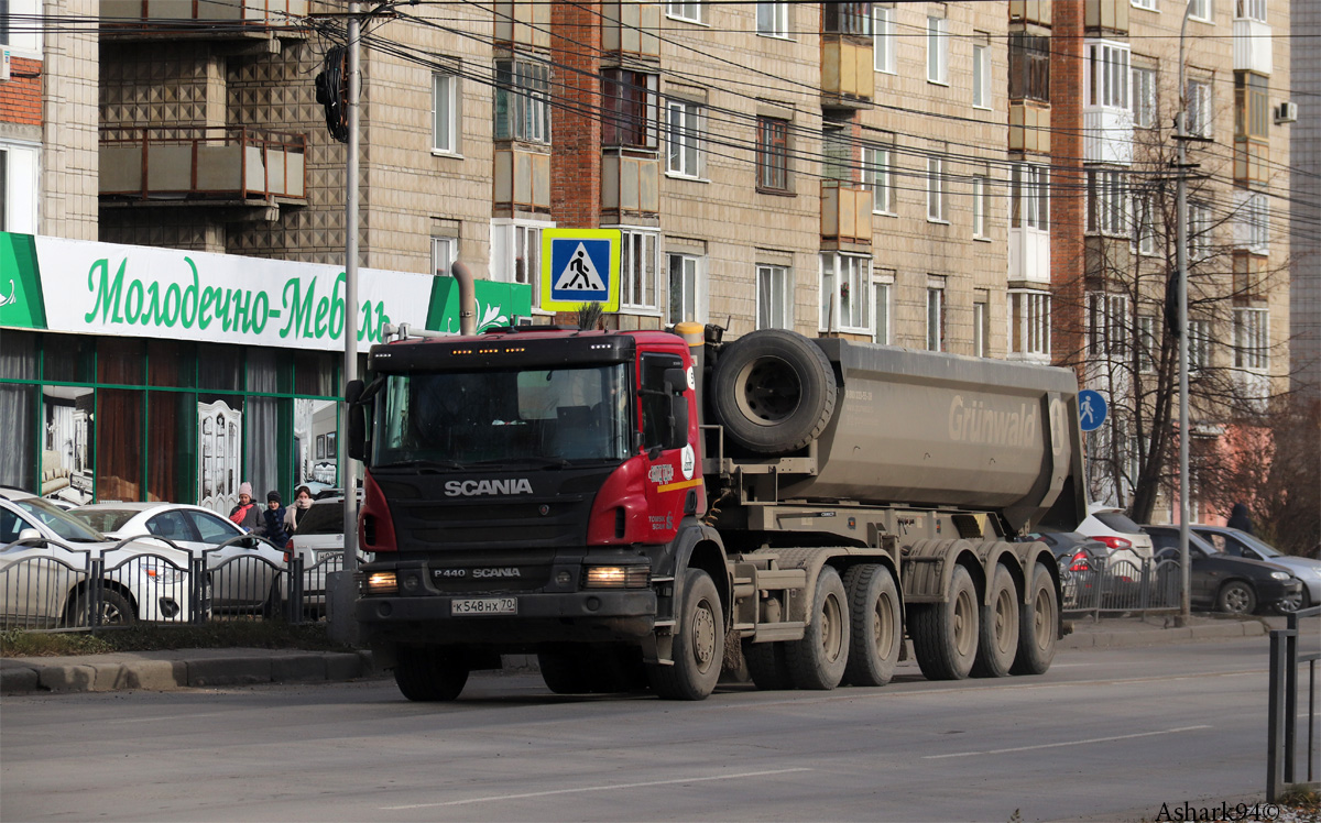 Томская область, № К 548 НХ 70 — Scania ('2011) P440