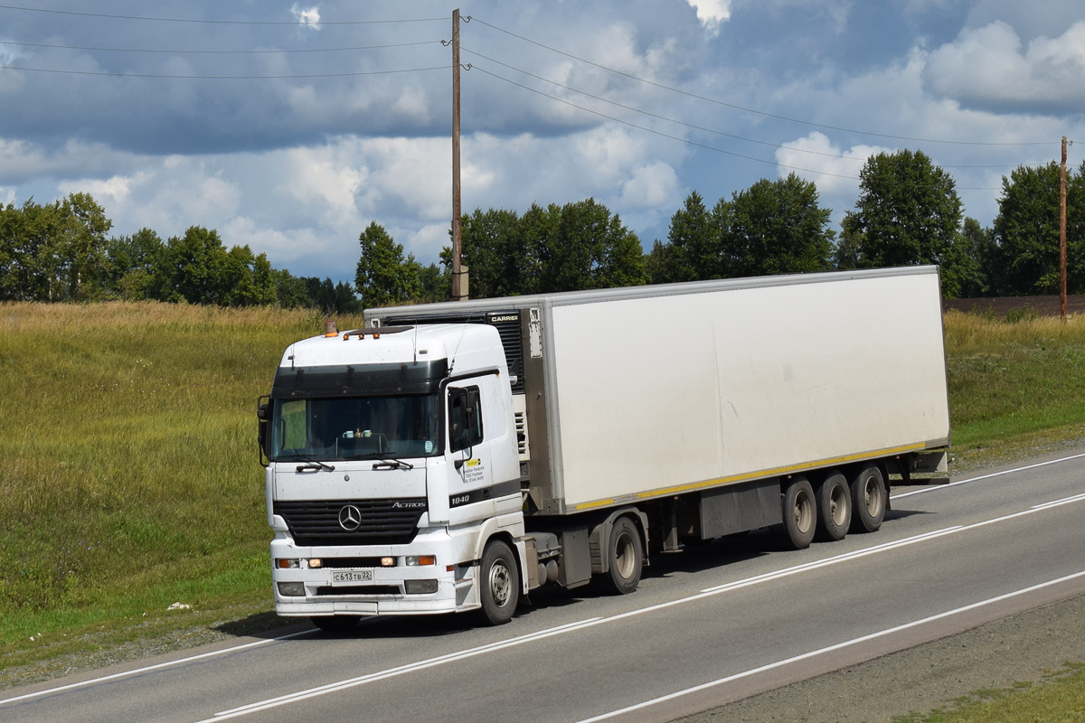 Алтайский край, № С 613 ТВ 22 — Mercedes-Benz Actros ('1997) 1840