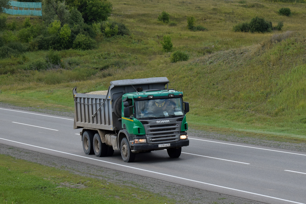 Алтайский край, № У 419 ХВ 22 — Scania ('2004) P380