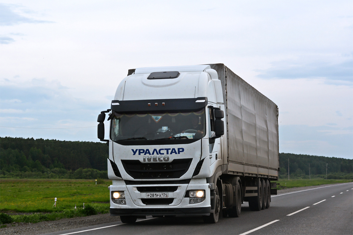 Челябинская область, № Р 281 РХ 174 — IVECO Stralis ('2012)