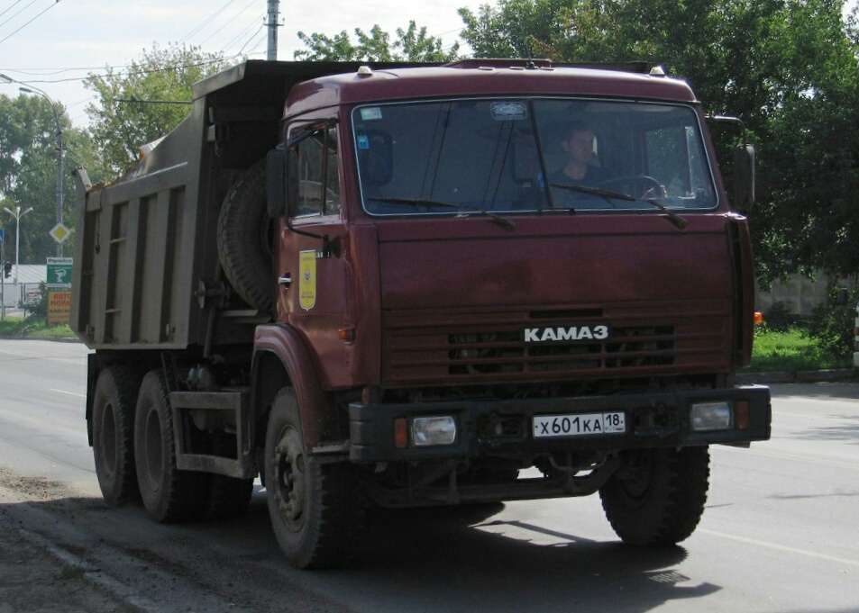 Удмуртия, № Х 601 КА 18 — КамАЗ-65115-02 [65115C]