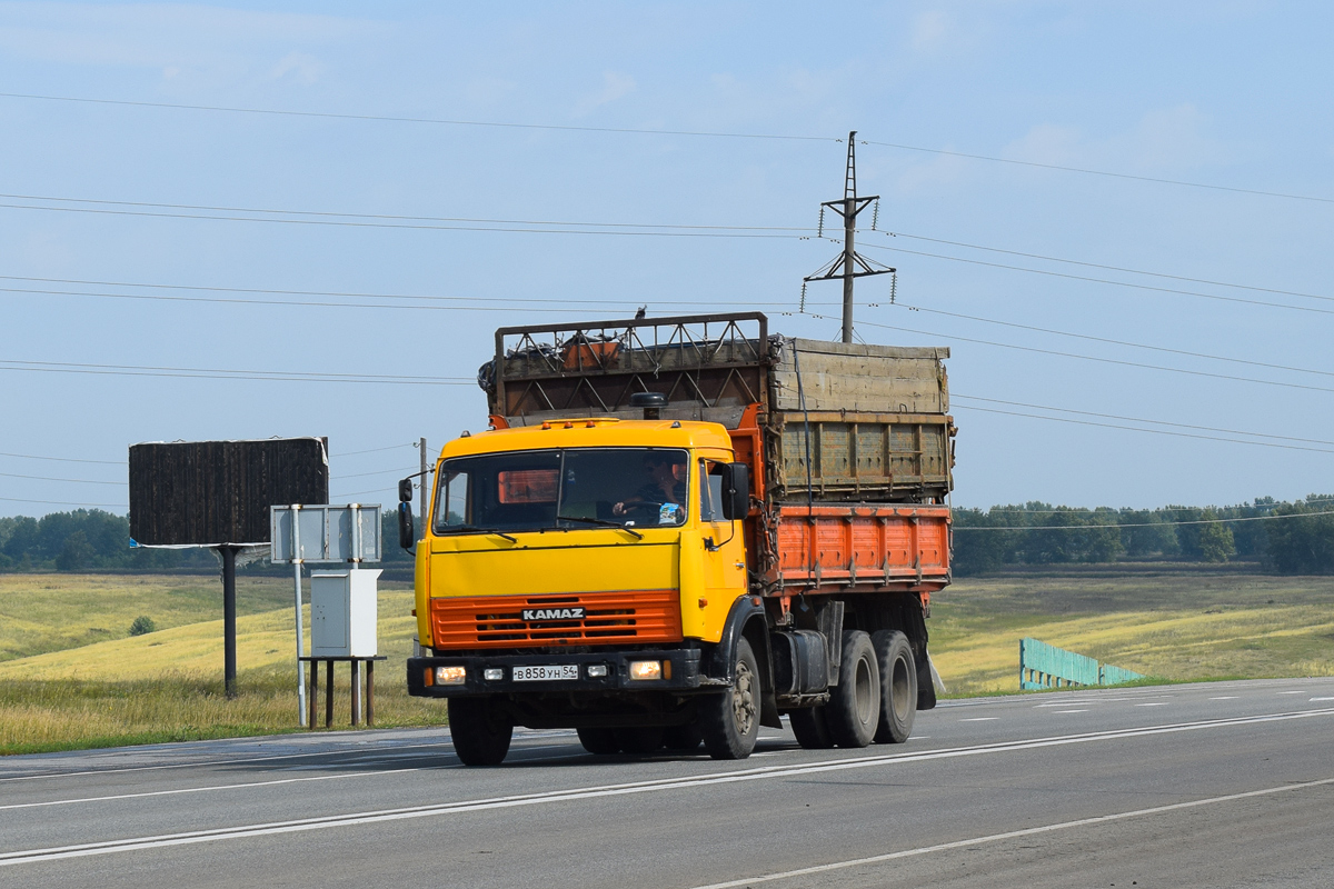 Новосибирская область, № В 858 УН 54 — КамАЗ-5320