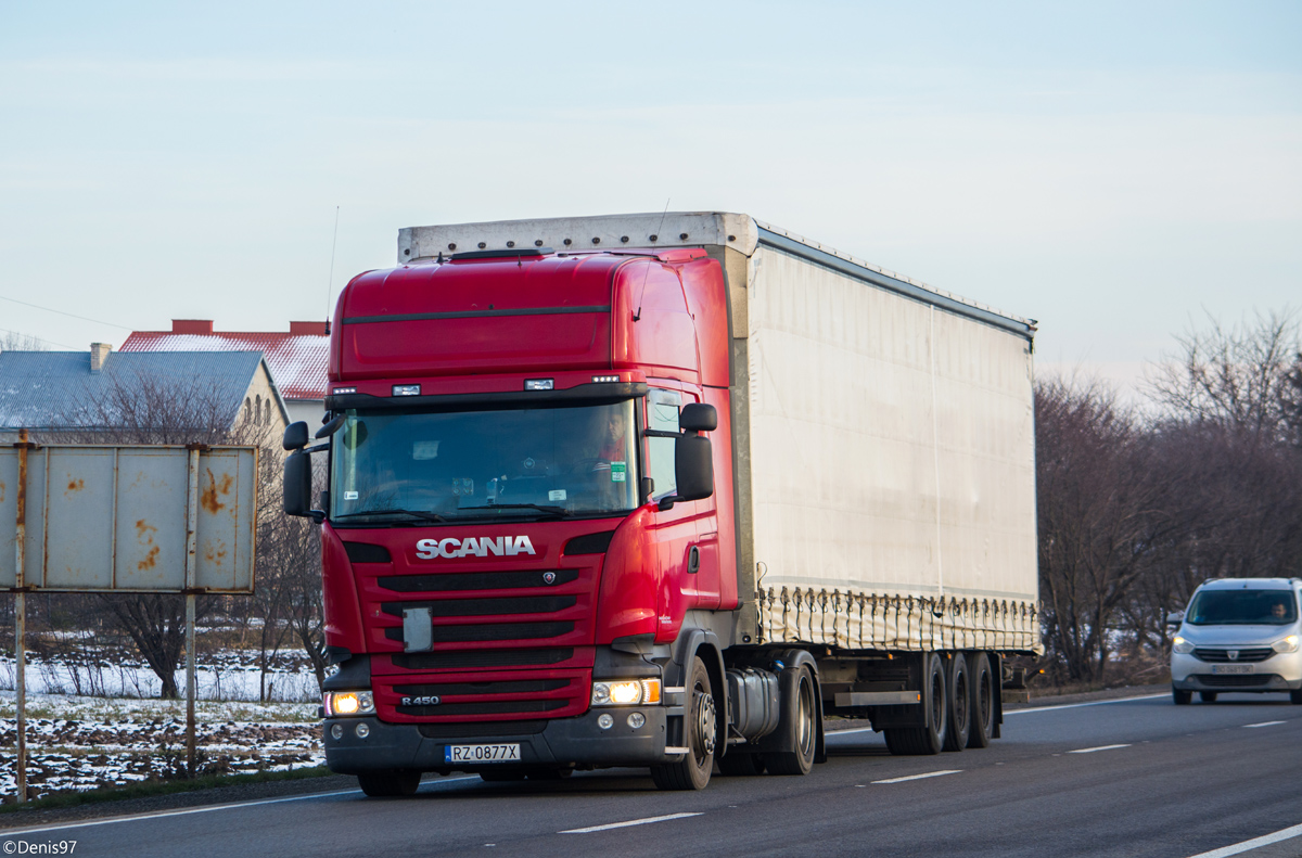 Польша, № RZ 0877X — Scania ('2013) R450