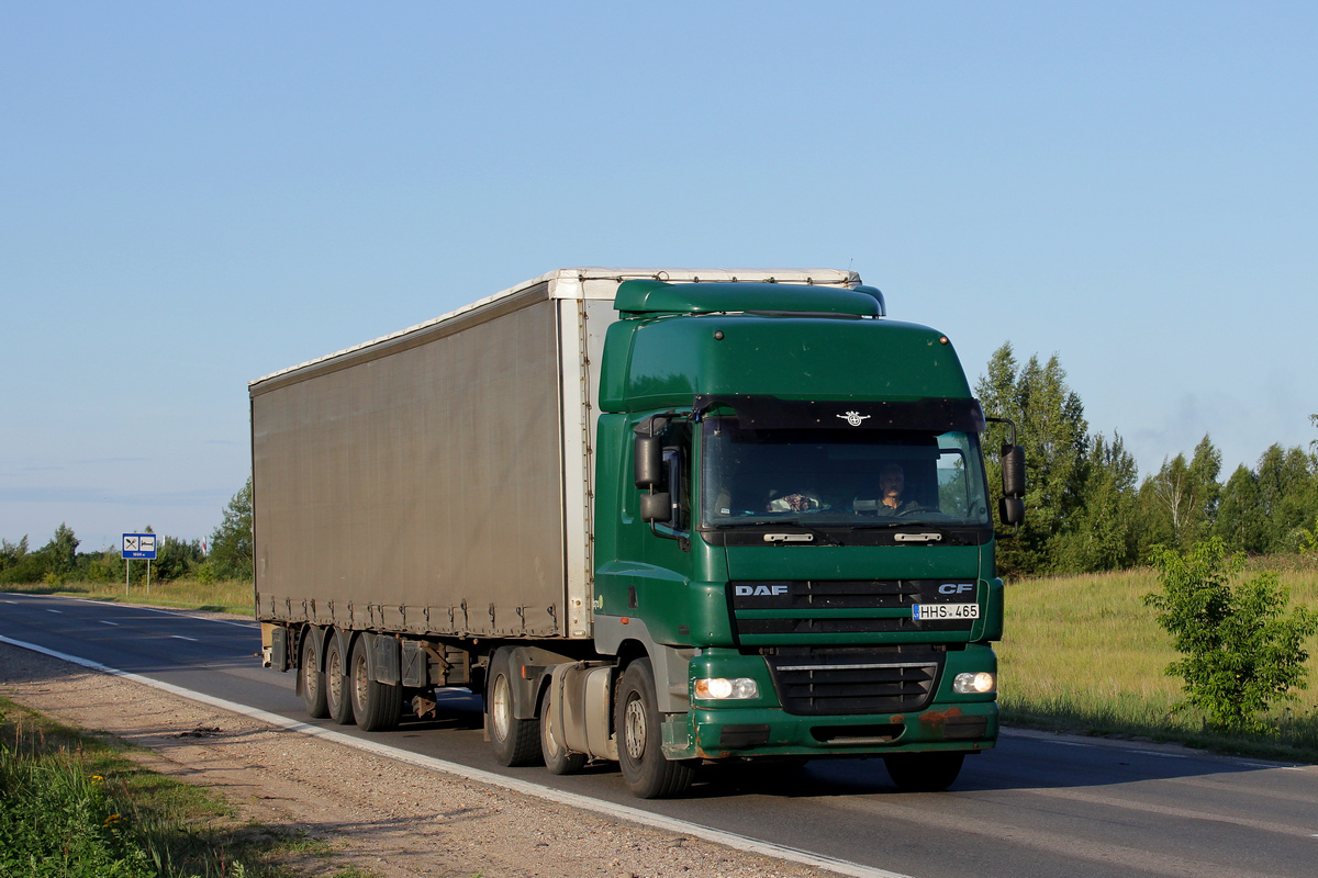 Литва, № HHS 465 — DAF CF85 FTP