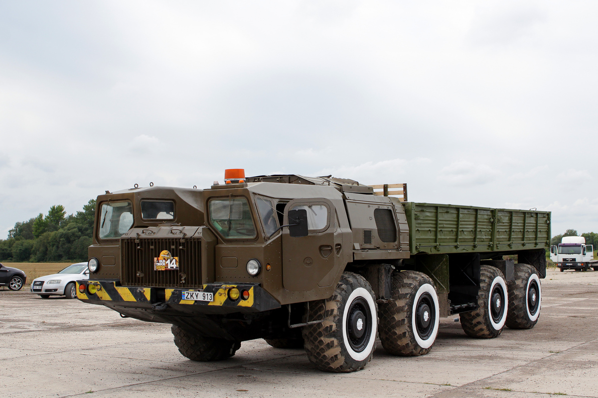 Литва, № ZKY 913 — МАЗ-7313; Литва — Old Truck Show 2019