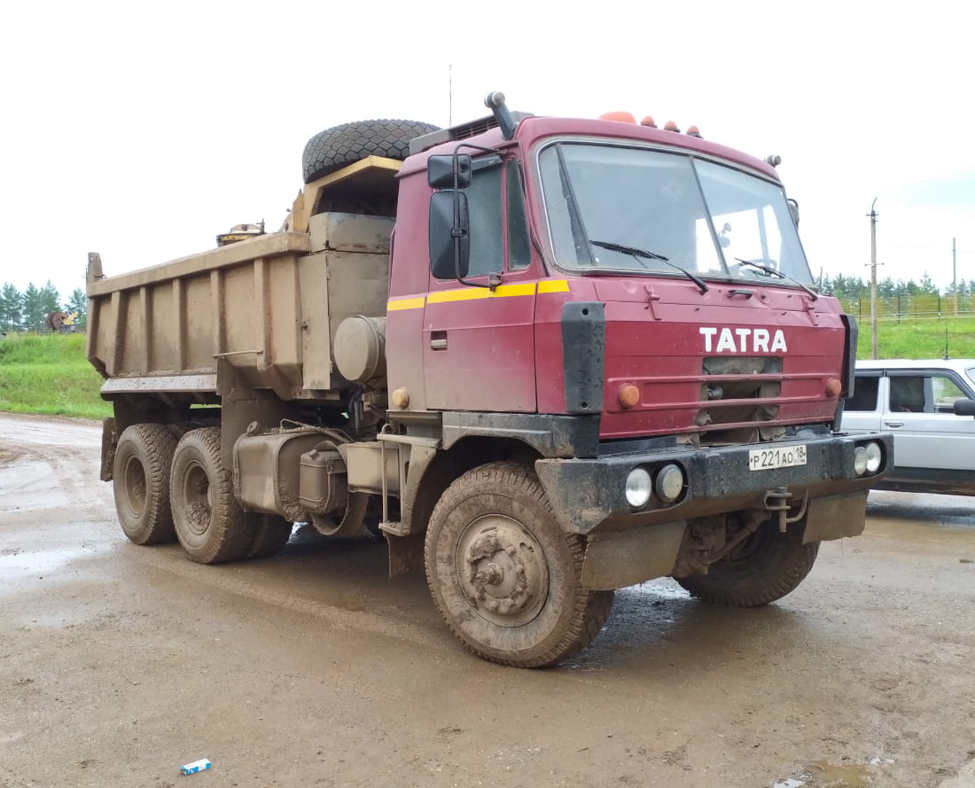 Удмуртия, № Р 221 АО 18 — Tatra 815-2 S1 A