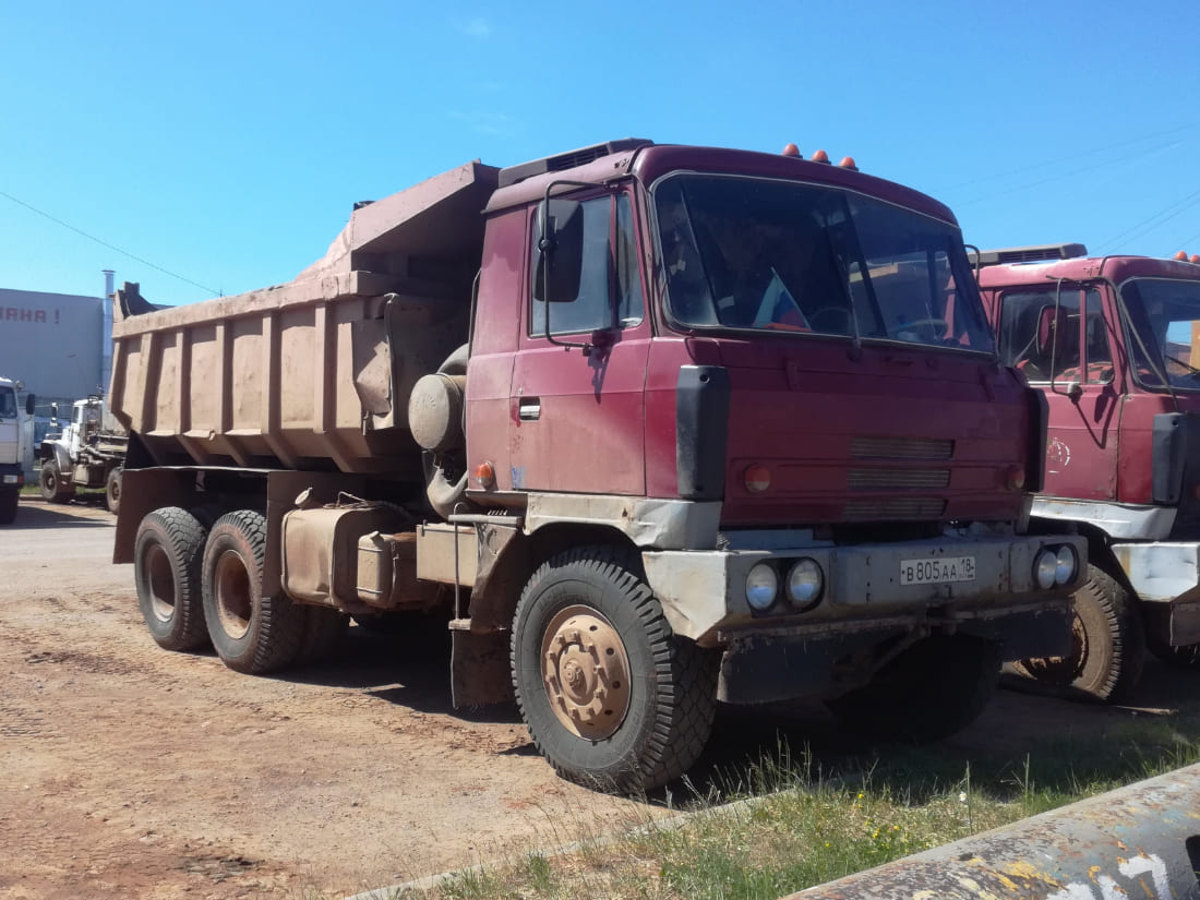 Удмуртия, № В 805 АА 18 — Tatra 815-2 S1 A