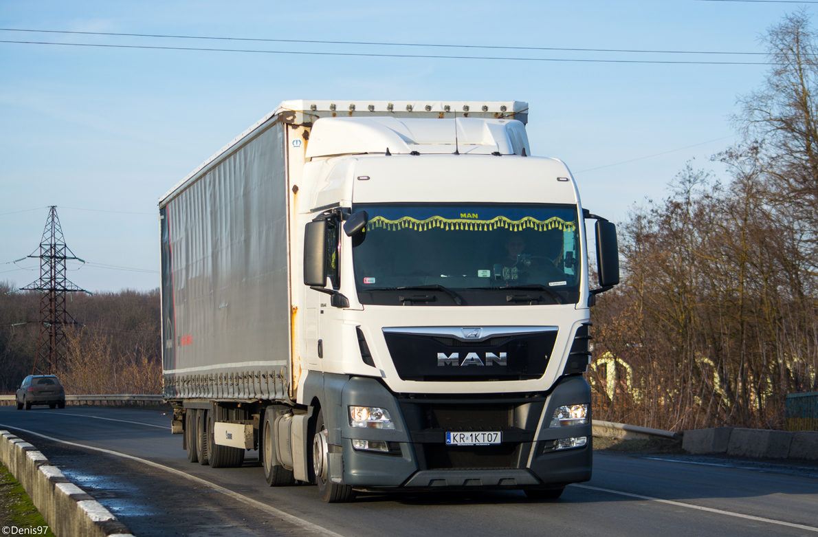 Польша, № KR 1KT07 — MAN TGX ('2012) 18.440