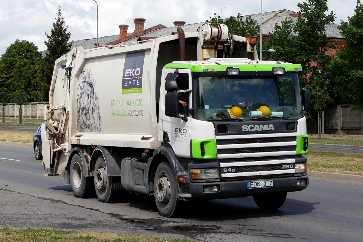 Литва, № FOK 017 — Scania ('1996) P94D