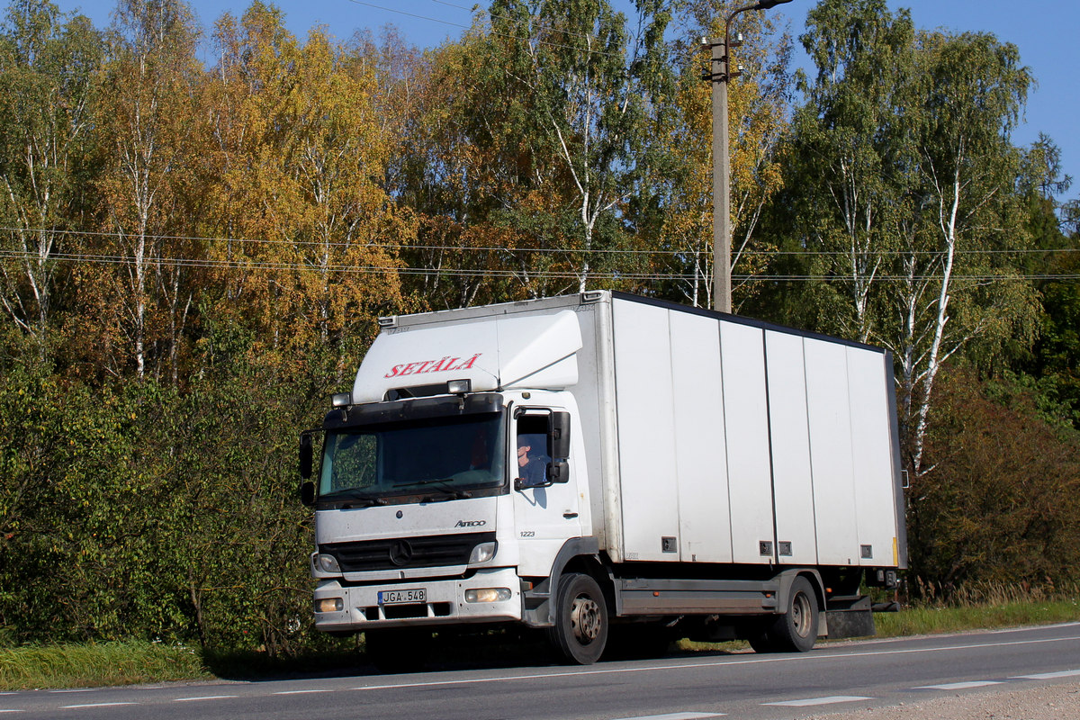 Литва, № JGA 548 — Mercedes-Benz Atego 1223