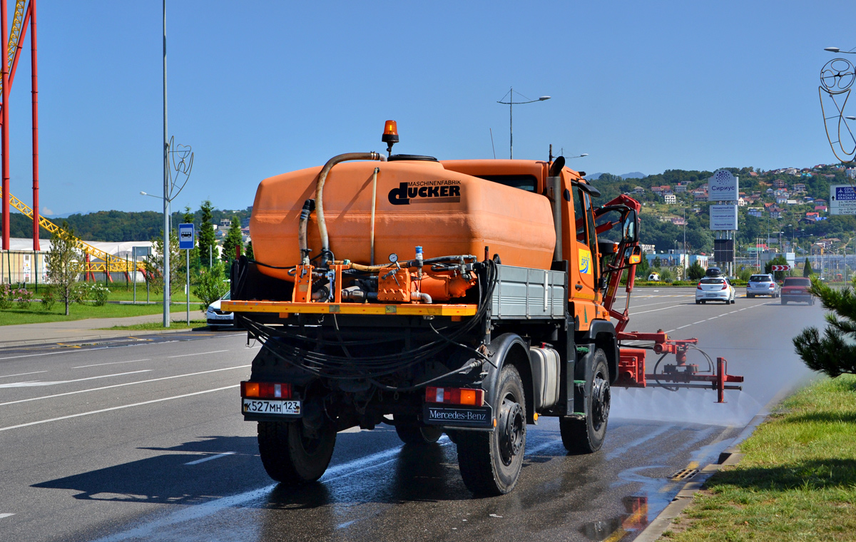 Краснодарский край, № К 527 МН 123 — Mercedes-Benz Unimog U400 [Z9M]