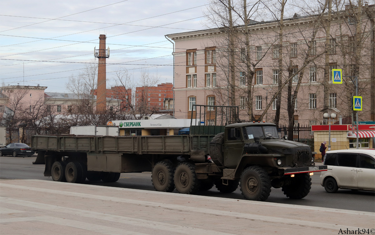 Томская область, № Е 417 ТО 70 — Урал-375Д