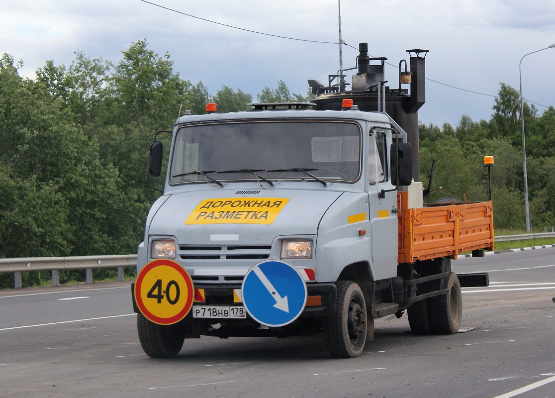 Санкт-Петербург, № Р 718 НВ 178 — ЗИЛ-5301АО "Бычок"