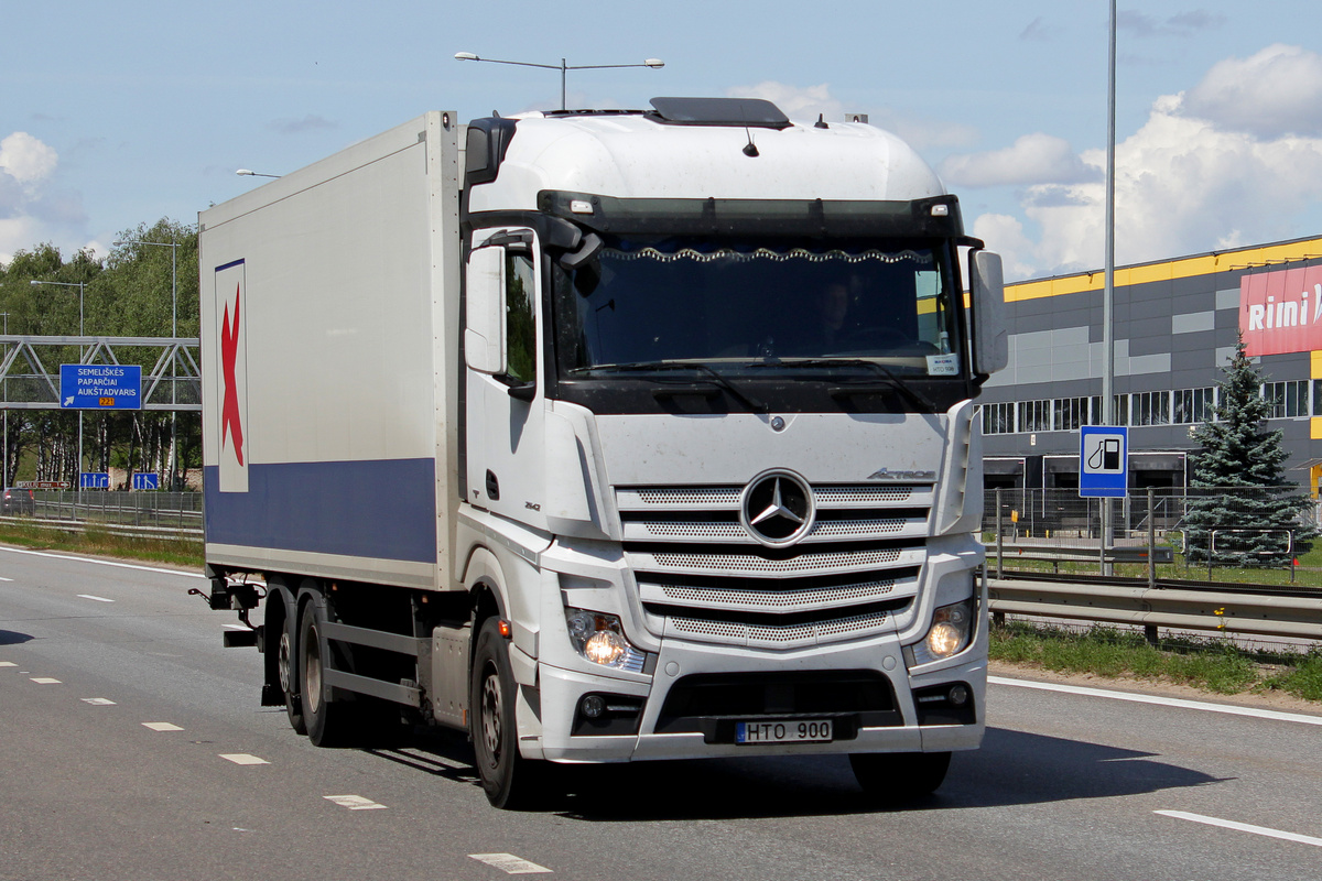 Литва, № HTO 900 — Mercedes-Benz Actros ('2011) 2542