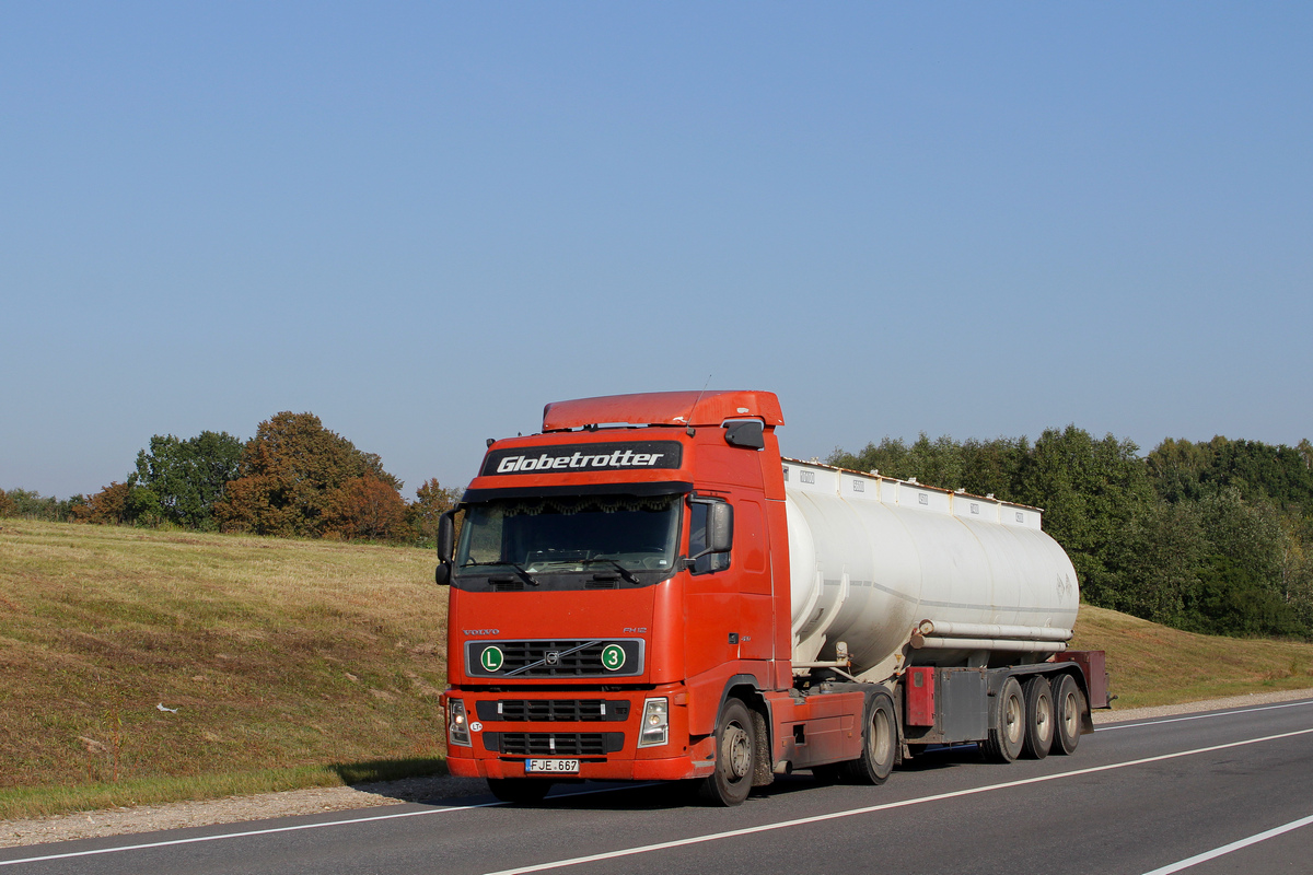 Литва, № FJE 667 — Volvo ('2002) FH12.420