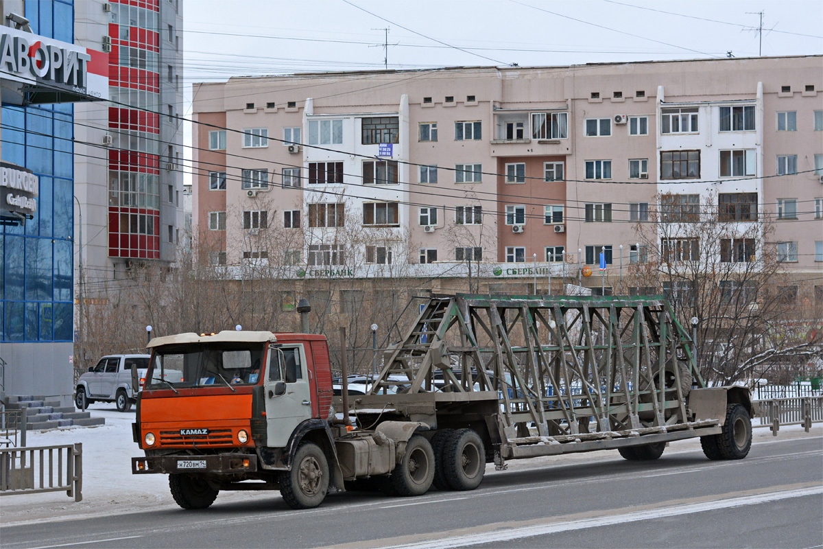 Саха (Якутия), № Н 720 ВМ 14 — КамАЗ-5410