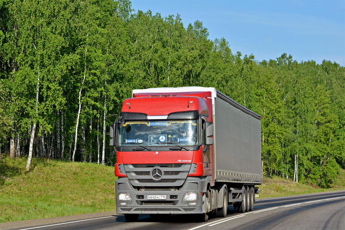 Татарстан, № В 642 АС 716 — Mercedes-Benz Actros '09 1844 [Z9M]