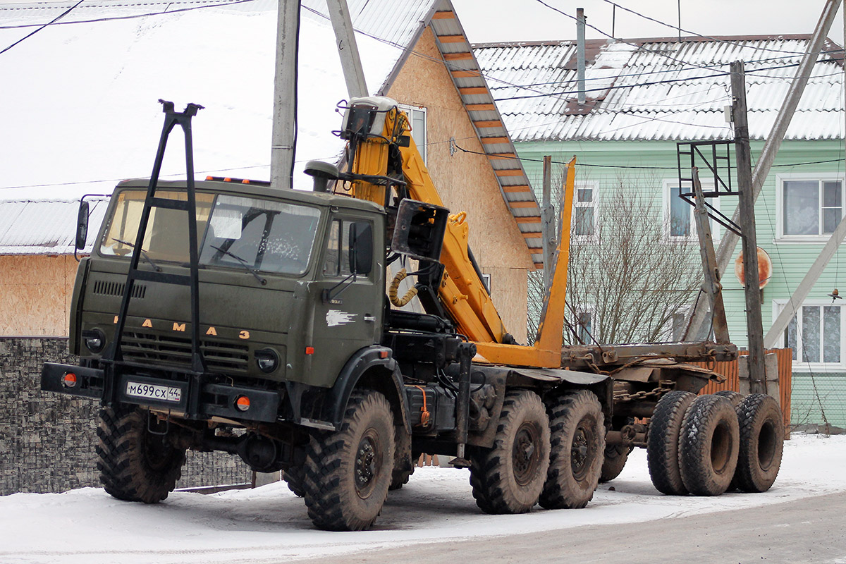 Костромская область, № М 699 СХ 44 — КамАЗ-43101