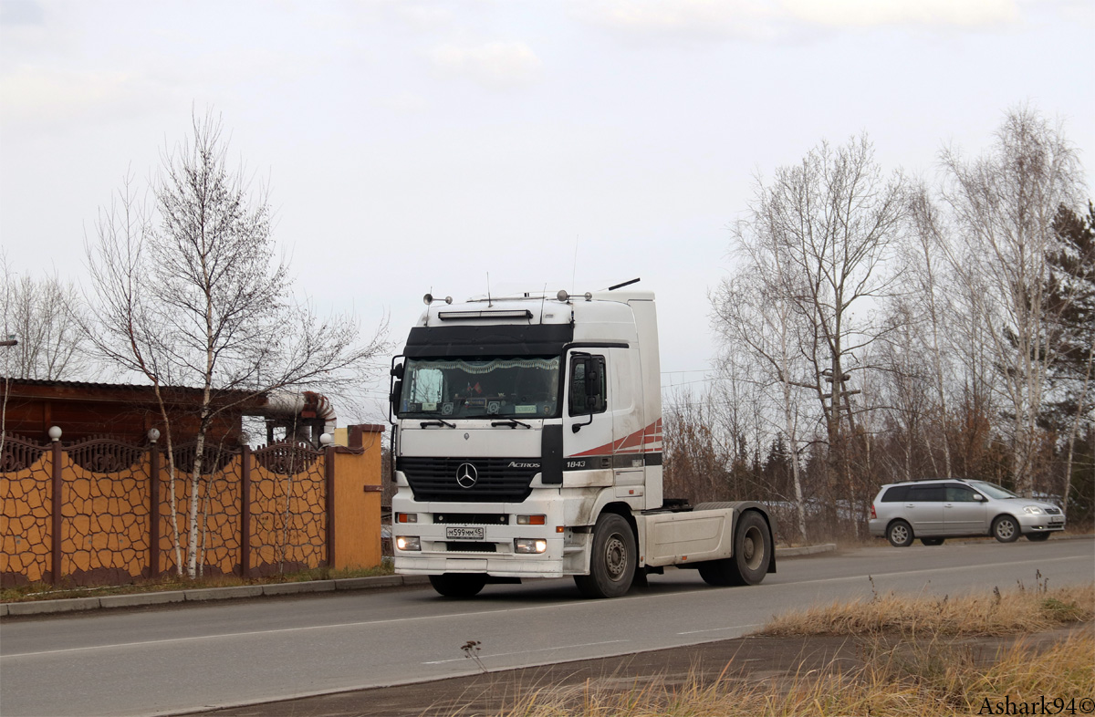 Красноярский край, № M 599 MM 45 — Mercedes-Benz Actros ('1997) 1843