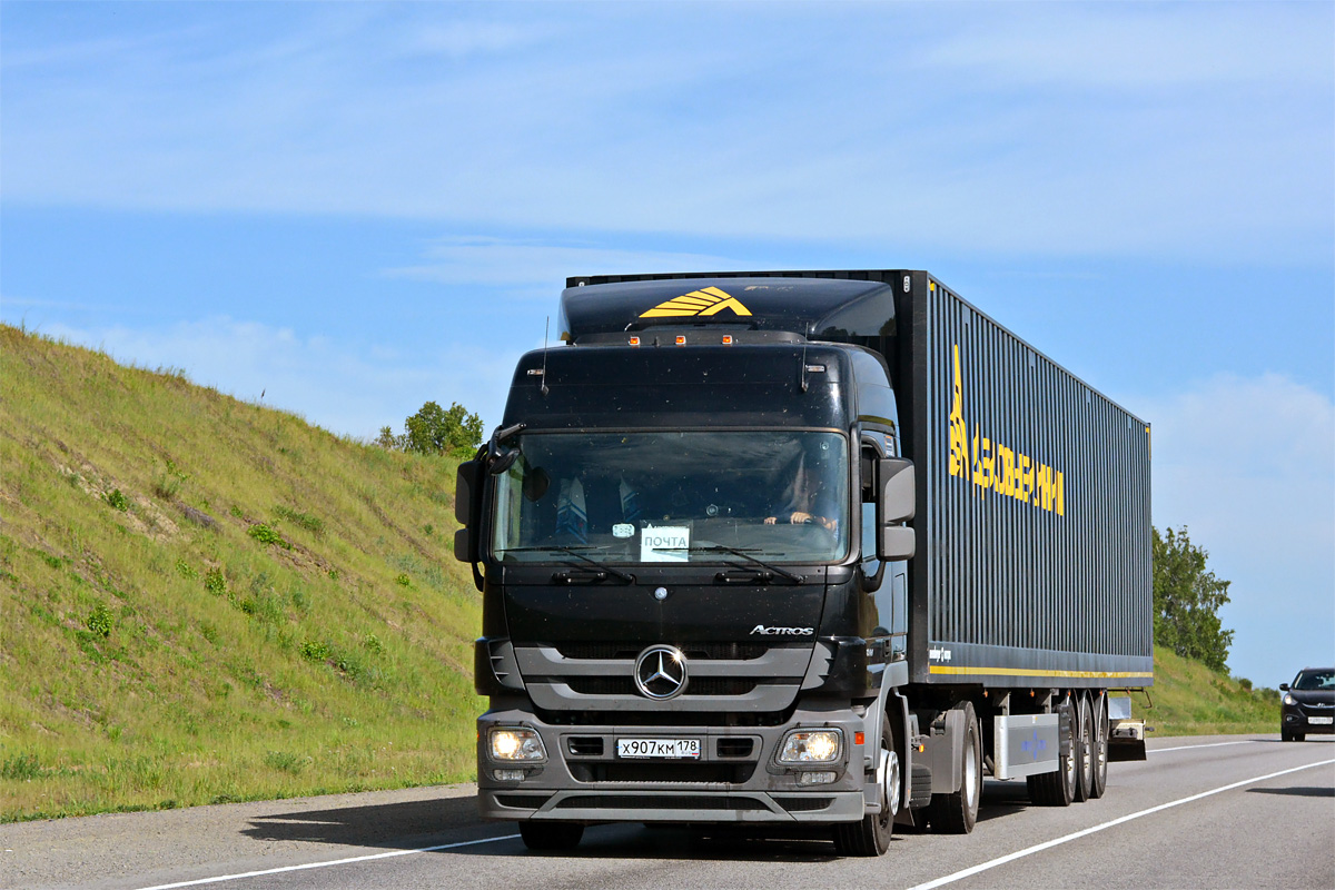 Санкт-Петербург, № Х 907 КМ 178 — Mercedes-Benz Actros ('2009)