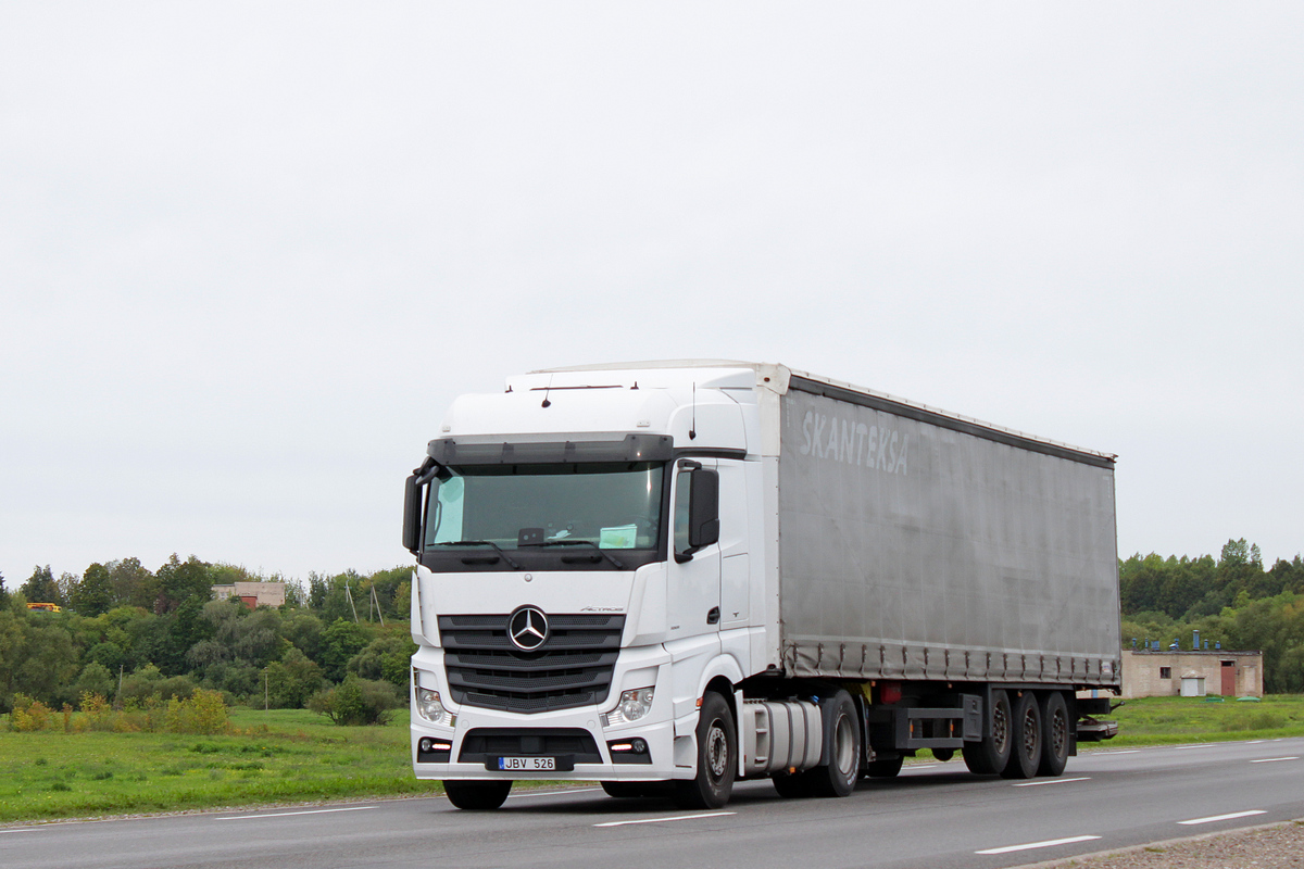 Литва, № JBV 526 — Mercedes-Benz Actros ('2011)