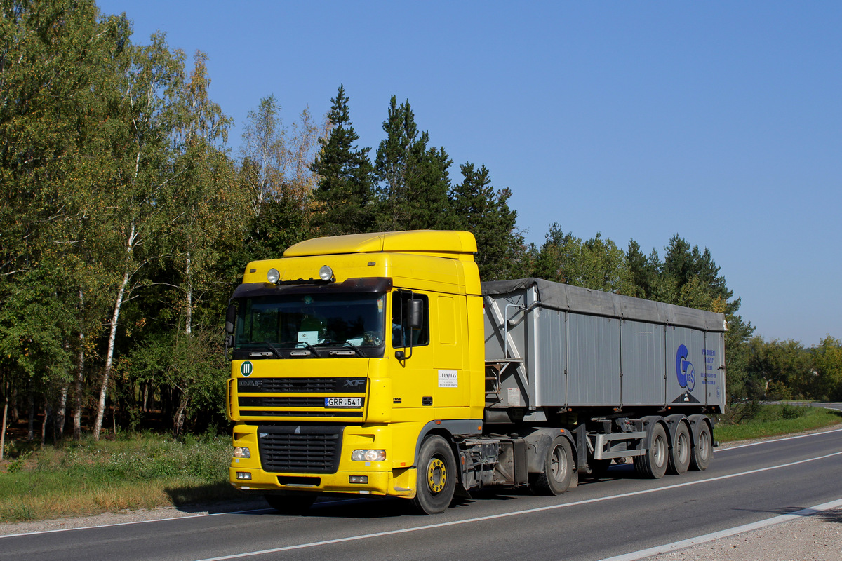 Литва, № GRR 541 — DAF XF95 FT