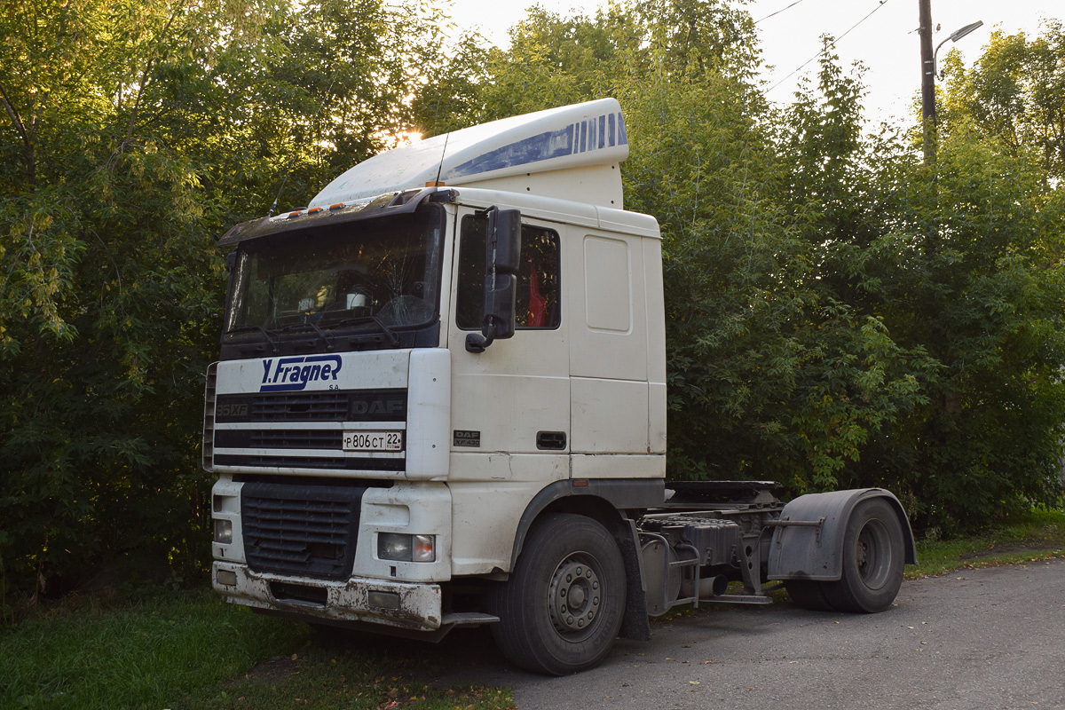 Алтайский край, № Р 806 СТ 22 — DAF 95XF FT