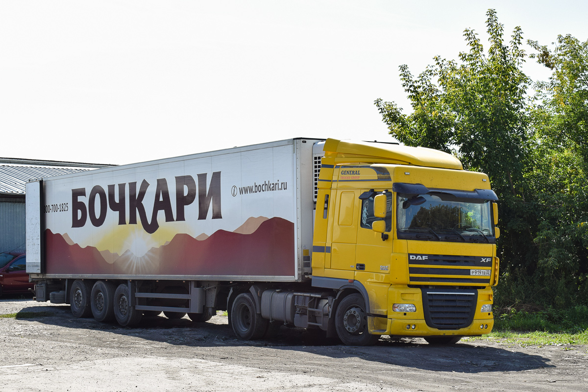 Алтайский край, № Р 919 ТВ 22 — DAF XF105 FT