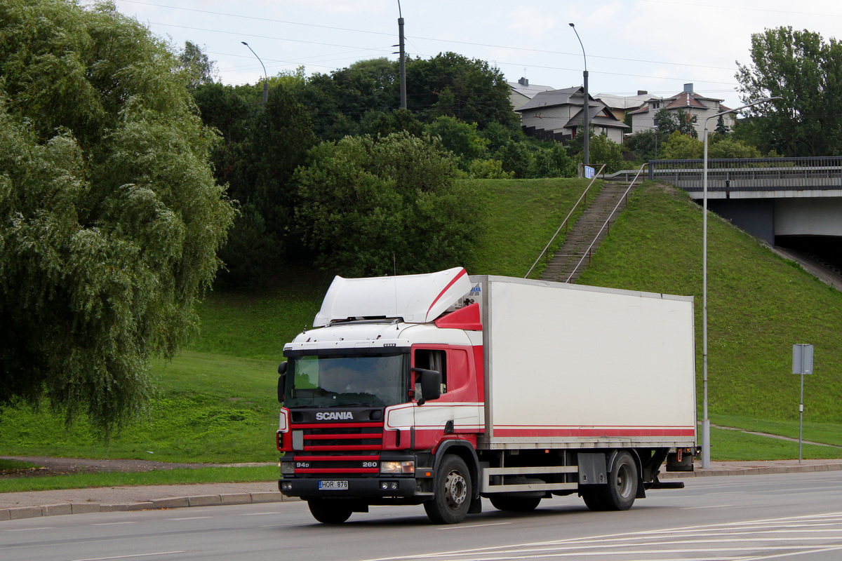 Литва, № HOR 876 — Scania ('1996) P94D