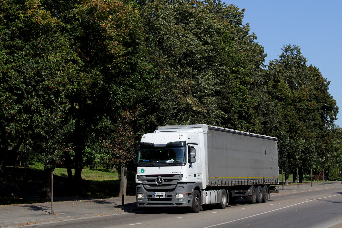 Литва, № FGO 542 — Mercedes-Benz Actros ('2009) 1844