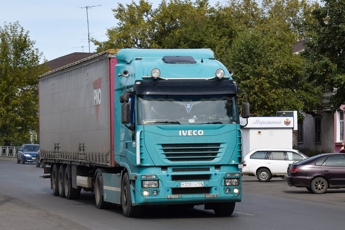 Челябинская область, № Т 328 ТА 174 — IVECO Stralis ('2002) 430