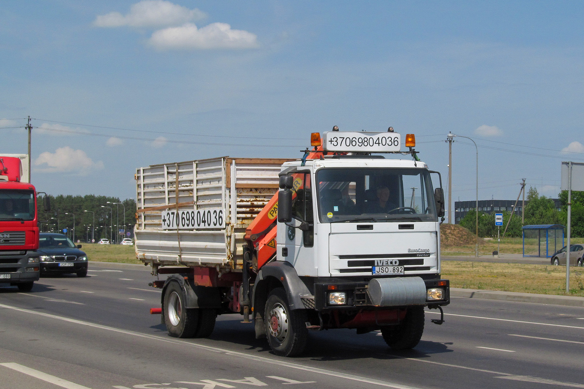 Литва, № JSO 892 — IVECO EuroCargo ('1991)