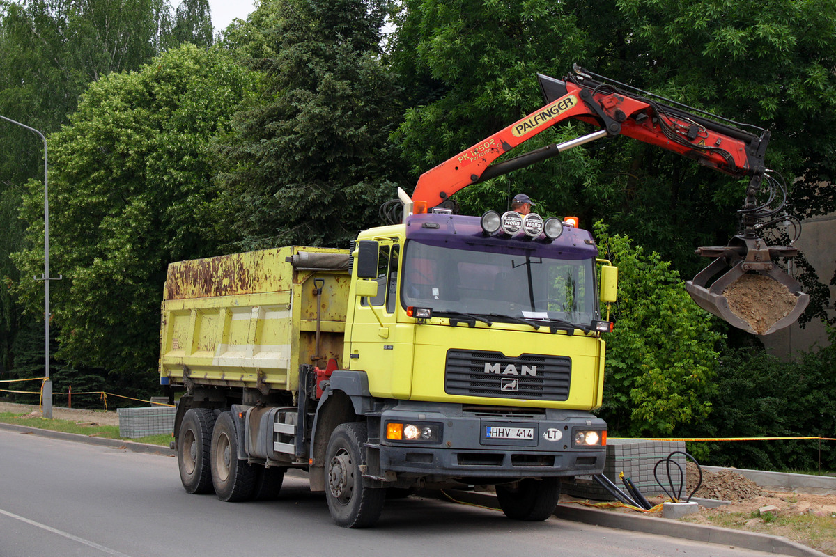 Литва, № HHV 414 — MAN F2000 28.xxx (общая)