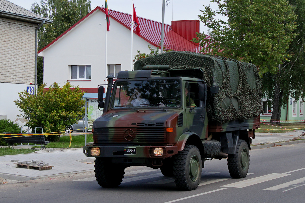 Литва, № LK 704 A — Mercedes-Benz Unimog (общ.м)