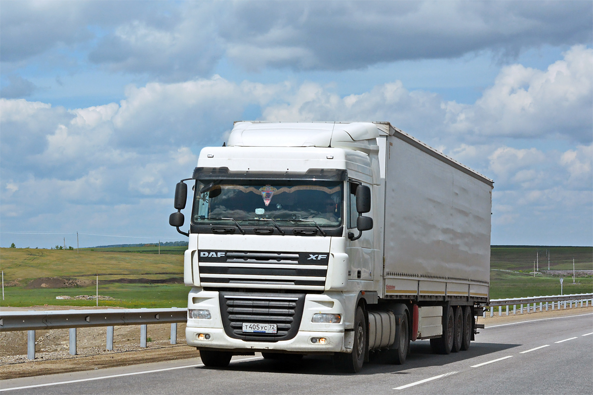 Тюменская область, № Т 405 УС 72 — DAF XF105 FT