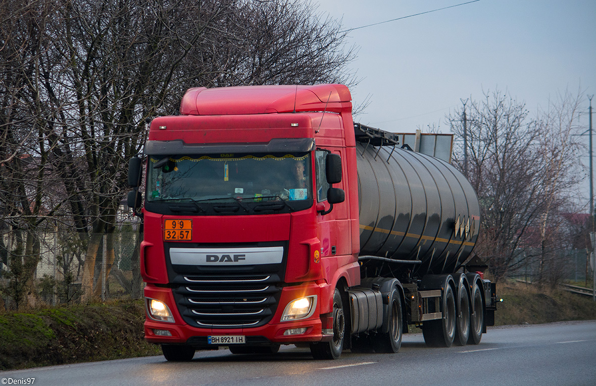 Одесская область, № ВН 8921 ІН — DAF XF Euro6 FT