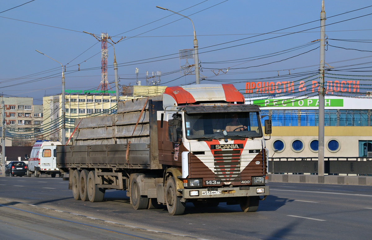 Тульская область, № М 513 ММ 71 — Scania (II) R143M