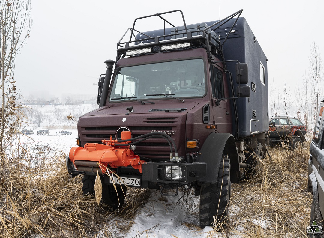 Алматы, № A 707 DZO — Mercedes-Benz Unimog (общ.м)